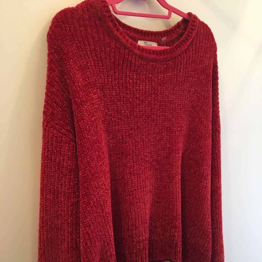 Red sweater 89th Madisson